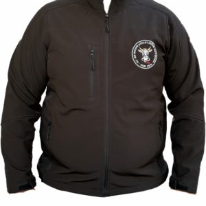 Softshell Jacke mit Hoofe Logo vorne + hinten